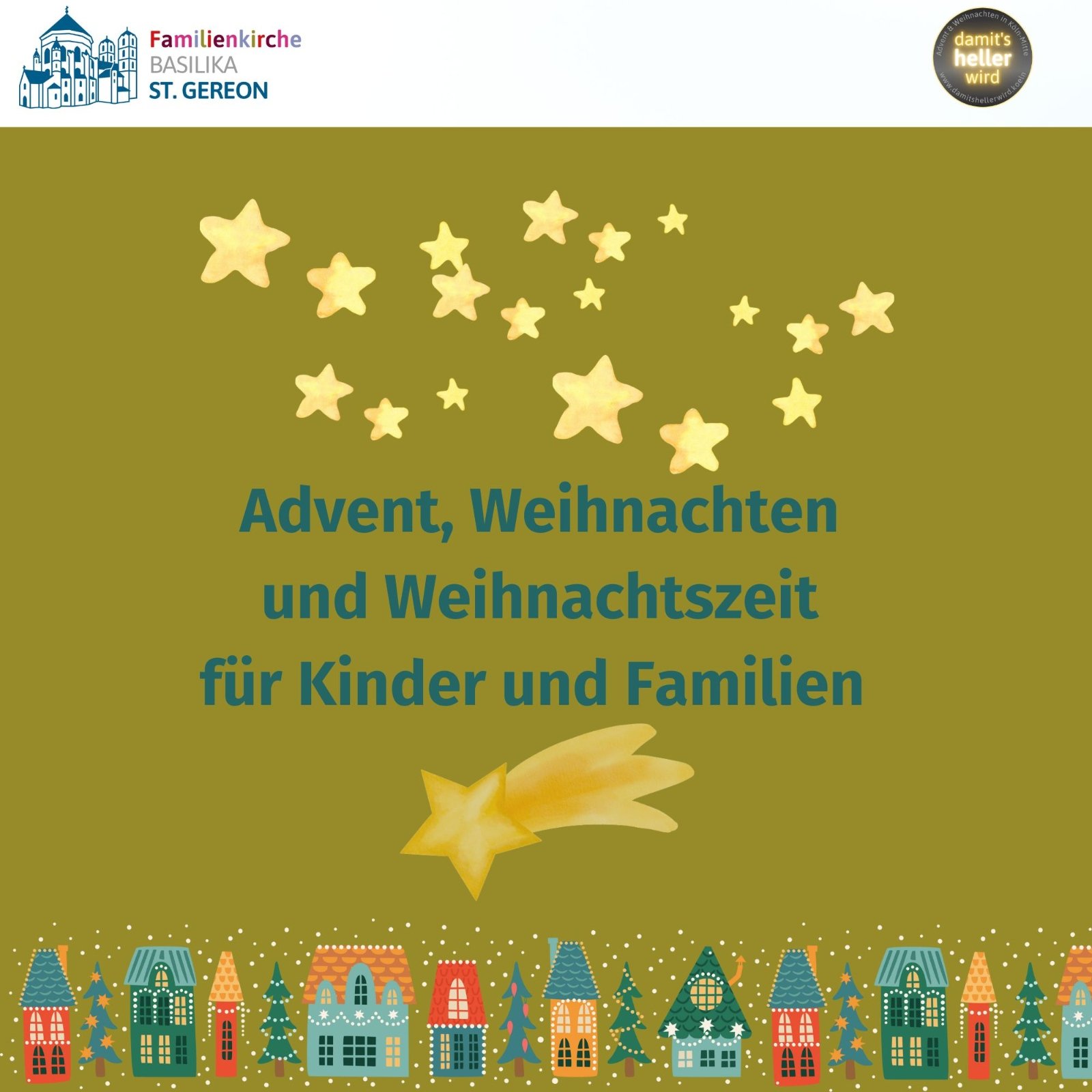 BildFamilienkirche.Heftchen.Advent.Weihnachten (21 x 21 cm)